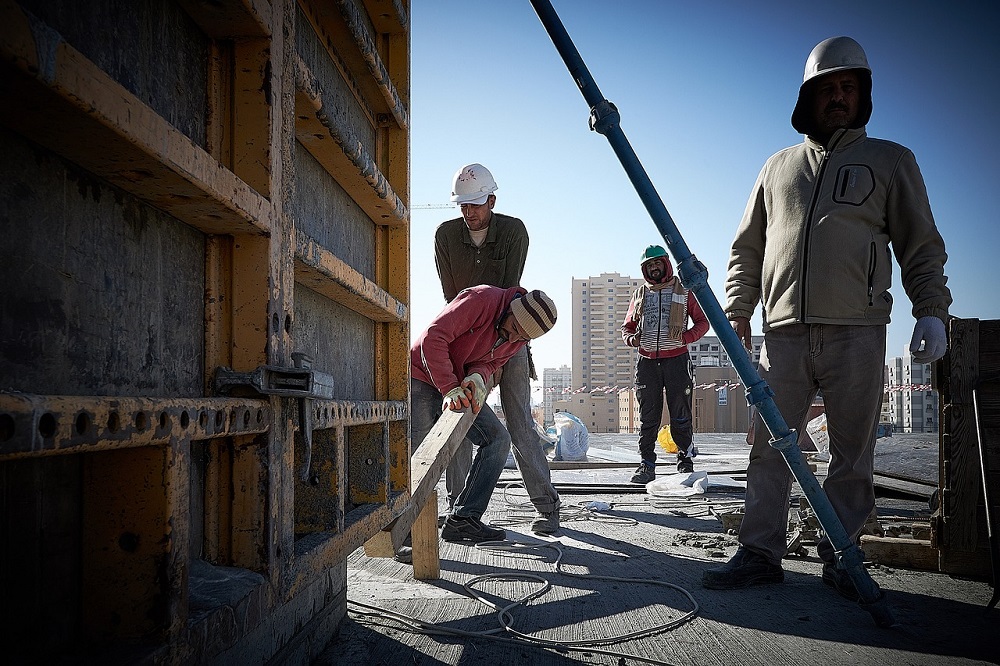Només un de cada deu treballadors del sector de la construcció té menys de trenta anys