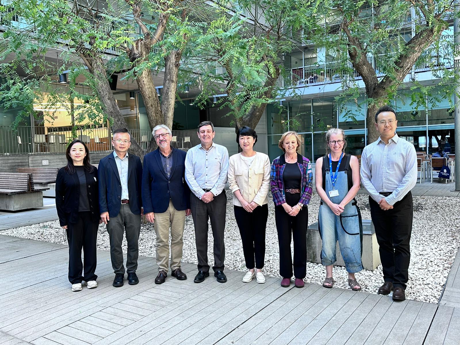 Delegation from Lanzhou University School of Public Health (Xina) visits CiSAL-MELIS
